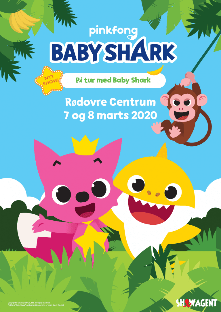 Affisch med babyhaj