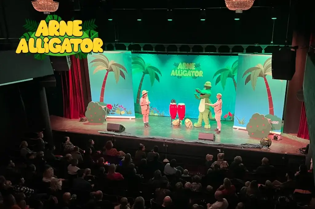 Book Arne Alligator og få et fantastisk show